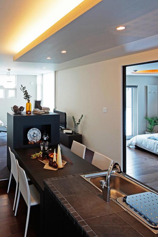 インゾーネの家 レトロフューチャーな<br>平屋暮らしを楽しむ家。