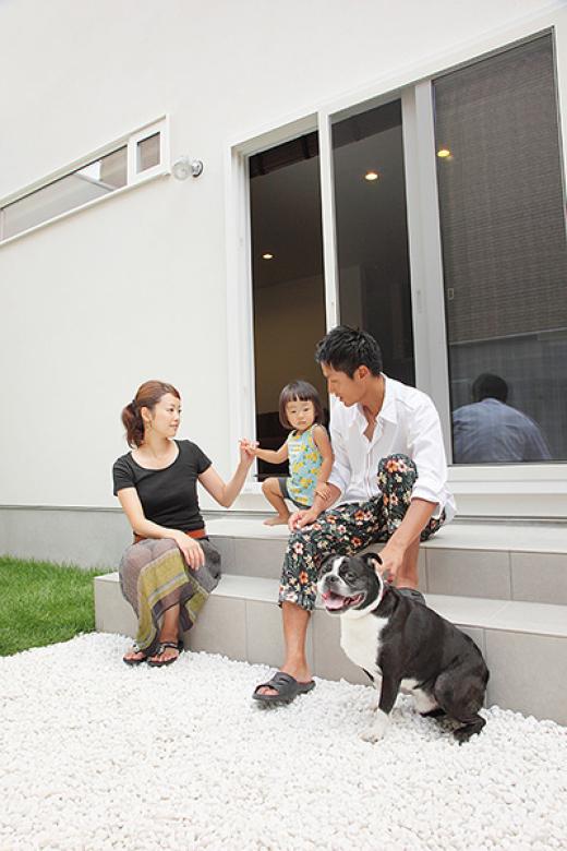 インゾーネの家 家族もこだわりも大切にする、<br>モダンスタイルの家。