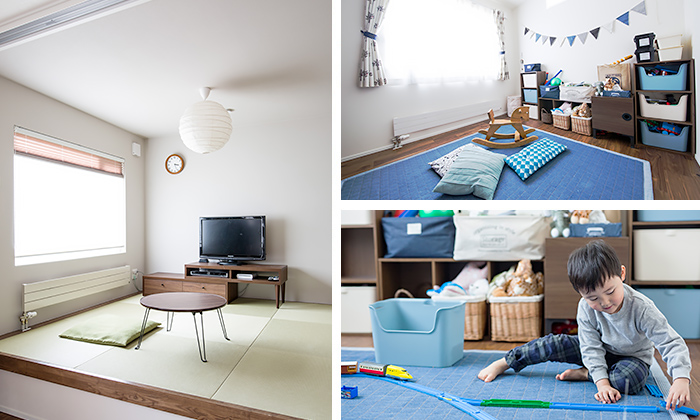 和室 インテリア 子ども部屋 | インゾーネの家