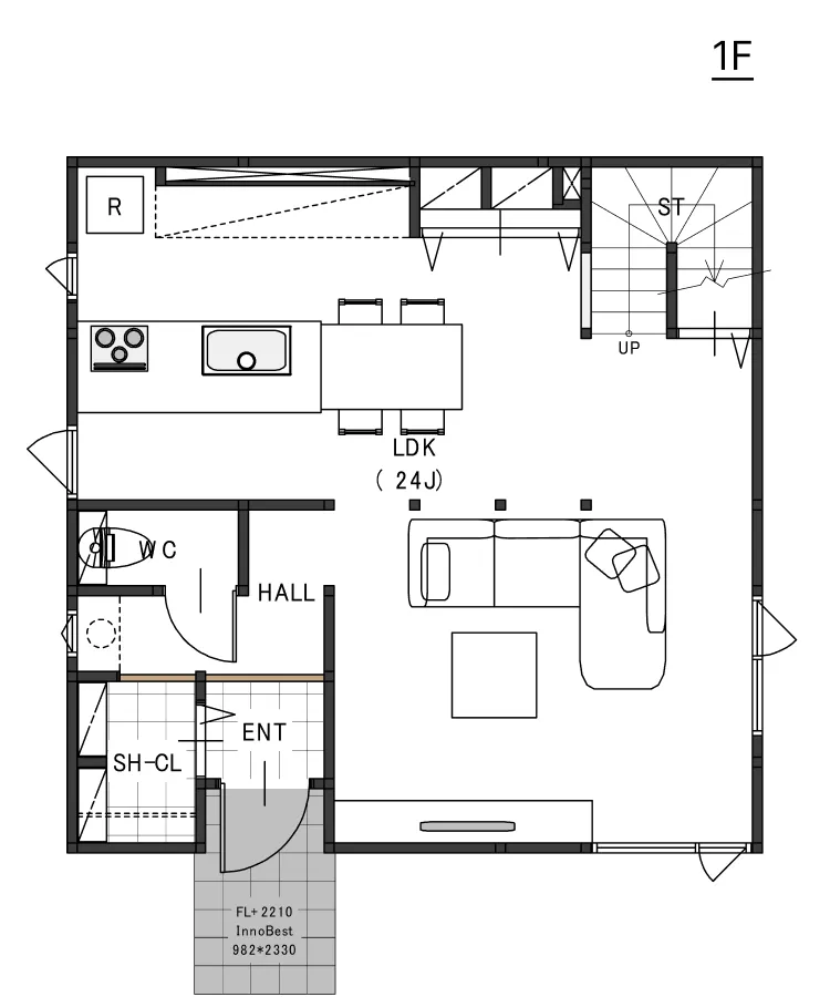 1階 間取り図