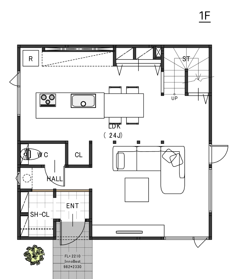 1階 間取り図
