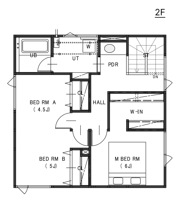 2階 間取り図