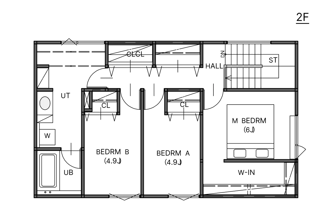 2階 間取り図
