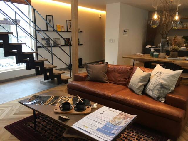 オシャレな家の上手な暮らし方 鉄骨晒し階段編 札幌の新築情報ブログ ラボ日記 インゾーネの家