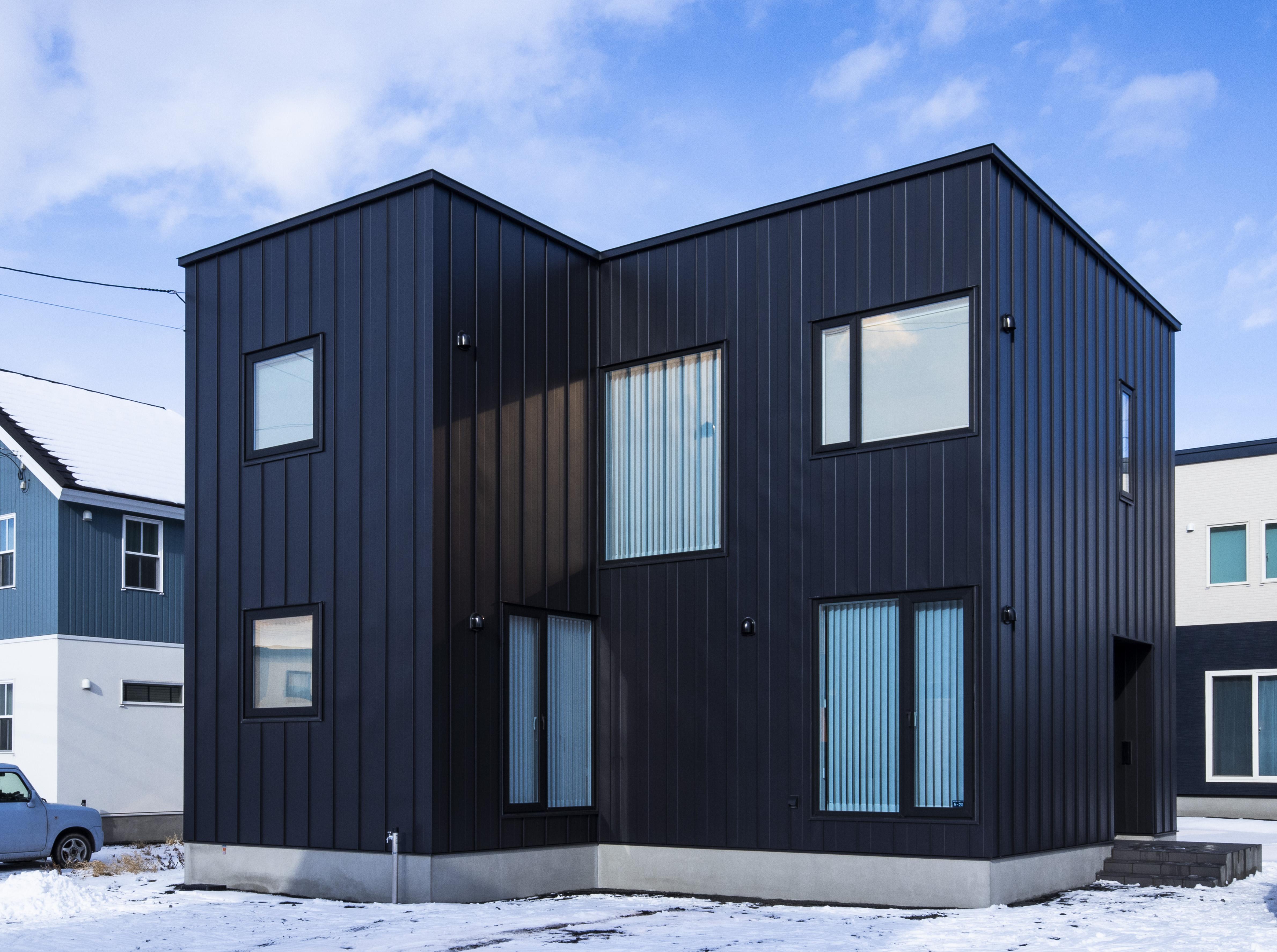 ガルバリウム鋼板の外壁の住宅を札幌で建てたい メリットや相場を紹介 札幌の新築情報ブログ ラボ日記 インゾーネの家