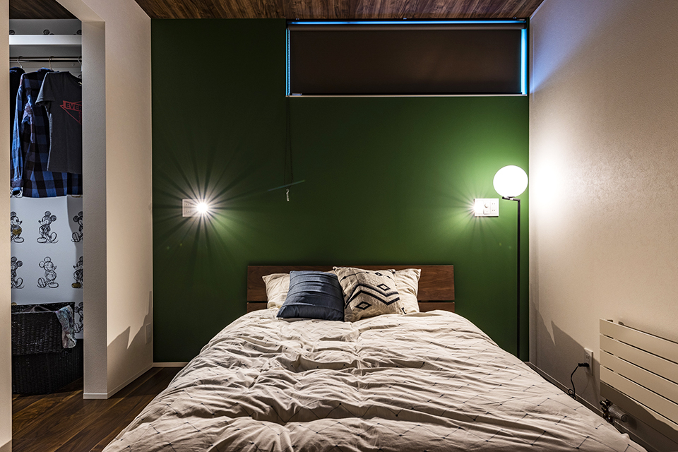 照明 寝室 ベッド | モダン | HACO BASIC | インゾーネの家