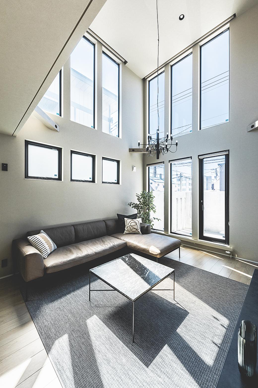 アート248　「宇宙空間(グレー)」　インテリアコーディネート living-modern-resort.jpg