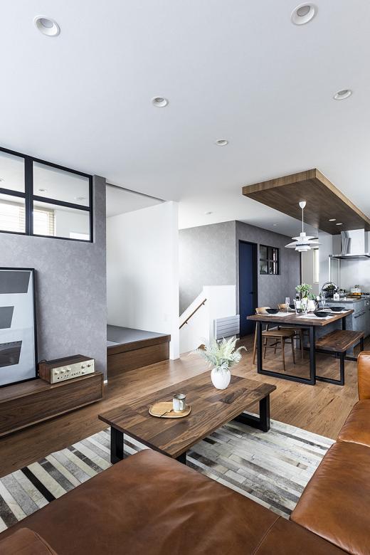 インゾーネの家 趣味を楽しみながら、家族の時間も楽しめる家。