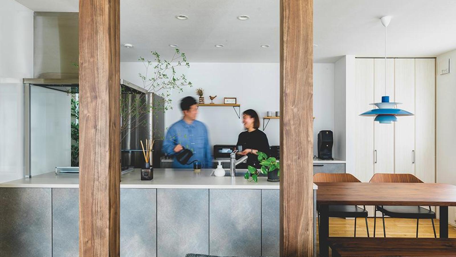 インゾーネの家:夢だったインゾーネの家で、すっきり整った理想の暮らしを楽しむ。